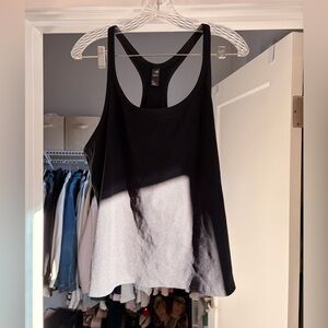 GAP Black Athletic Tank Top